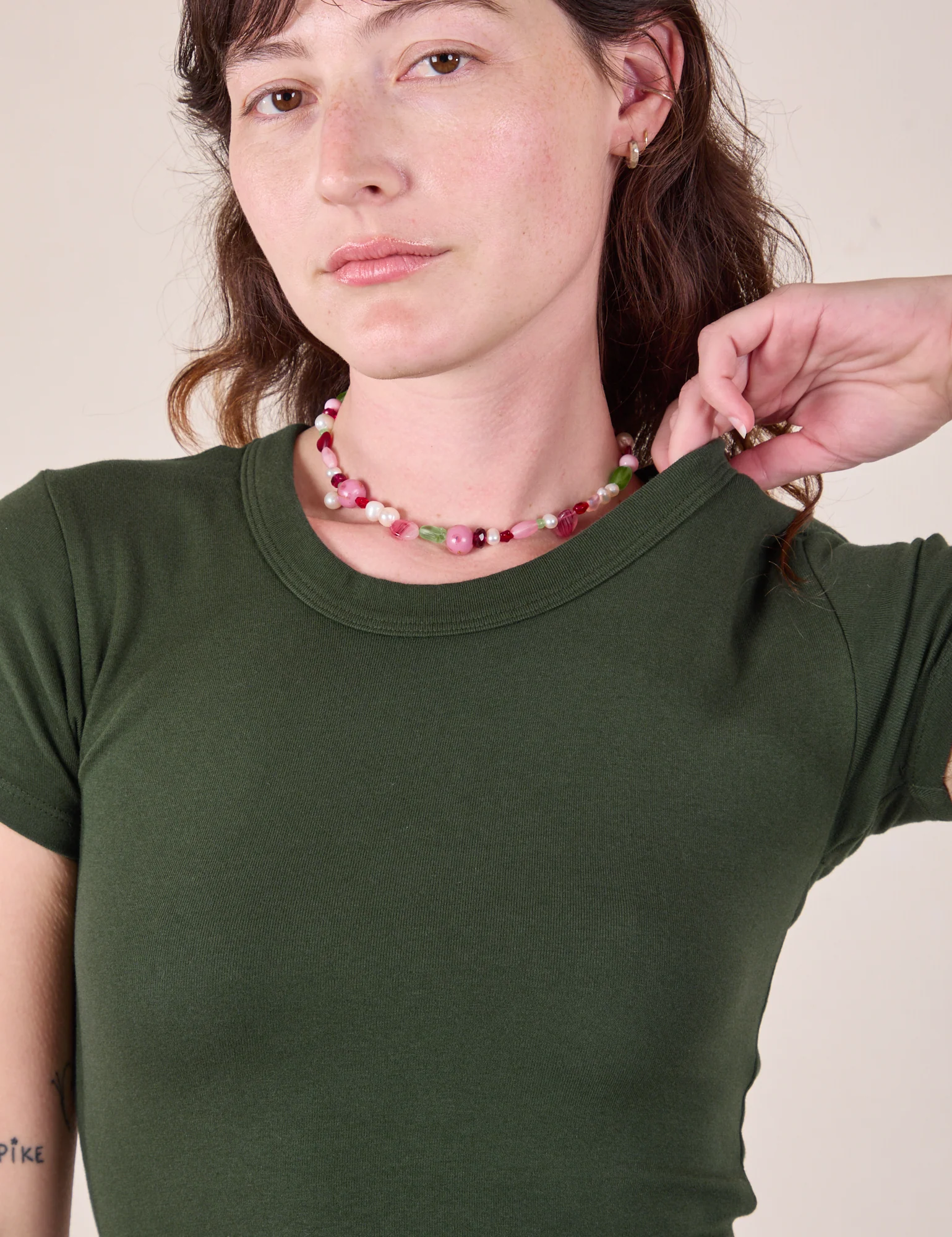 Baby Tee - Swamp Green - Image 17