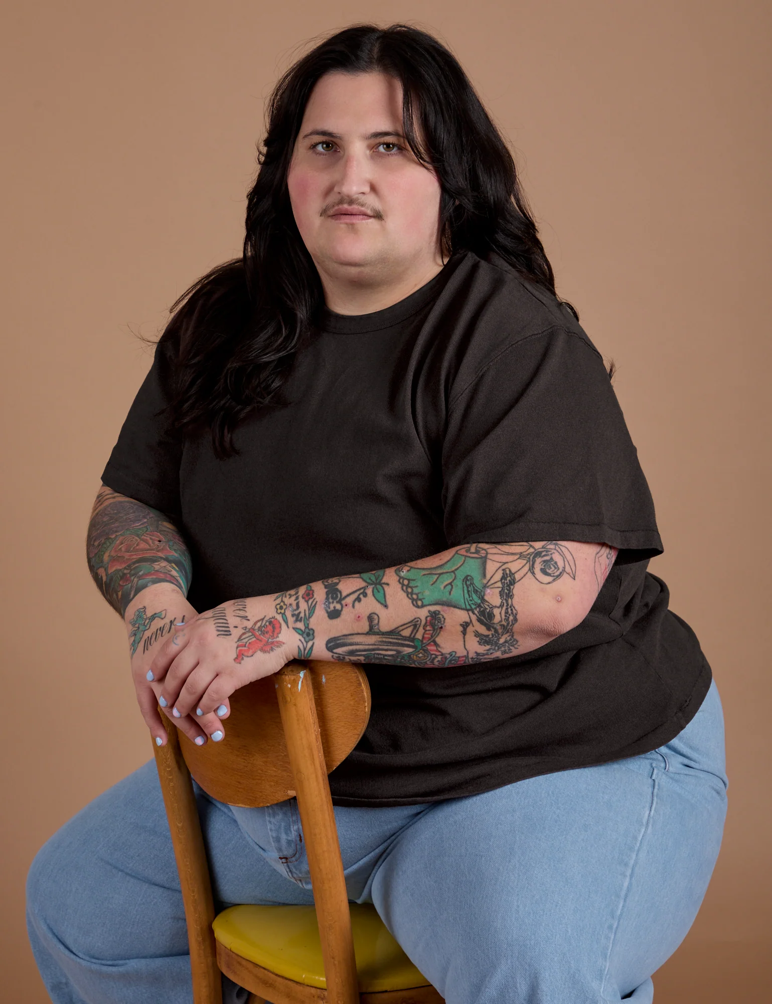 Burly Tee - Espresso Brown - Image 15
