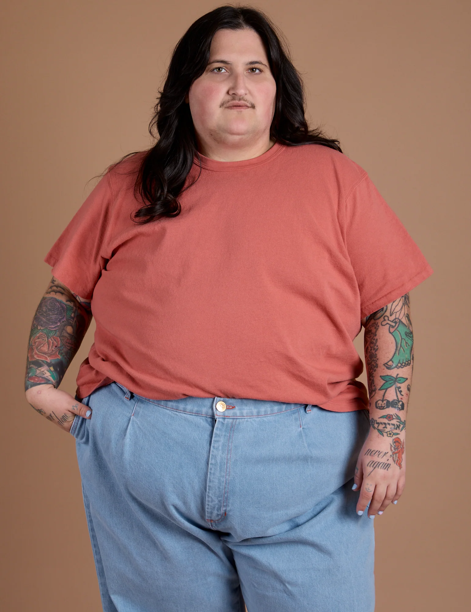 Burly Tee - Raspberry Sorbet - Image 22