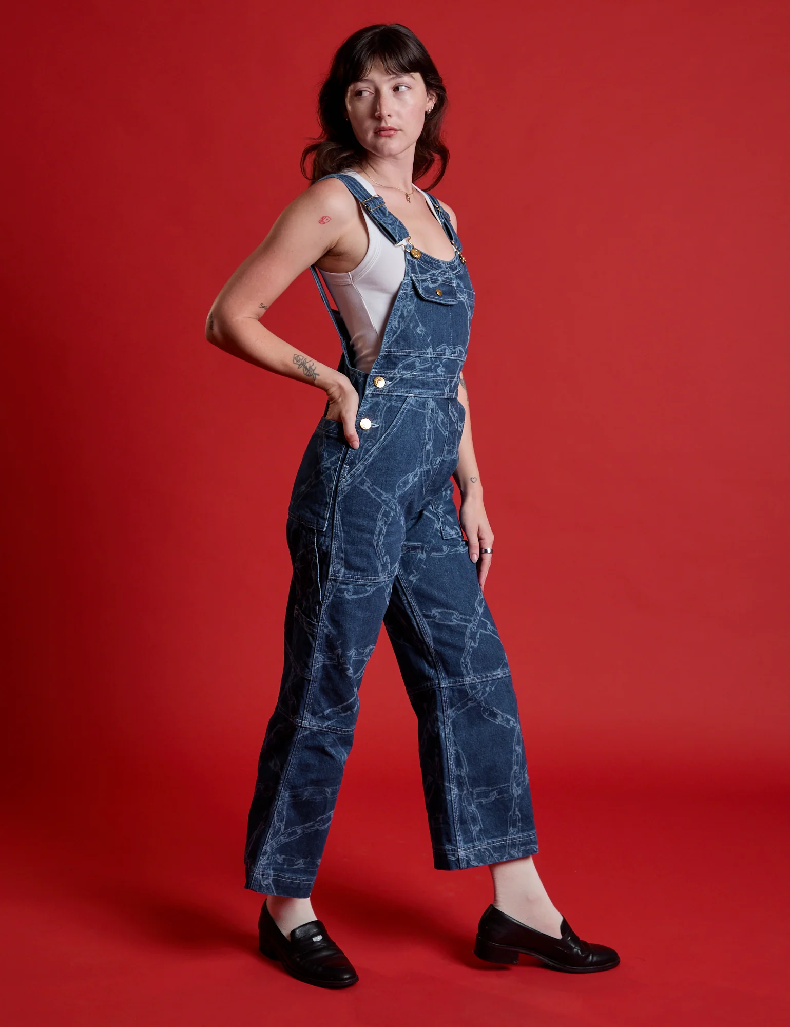 Carpenter Overalls - Chain Link *FINAL SALE* - Image 18