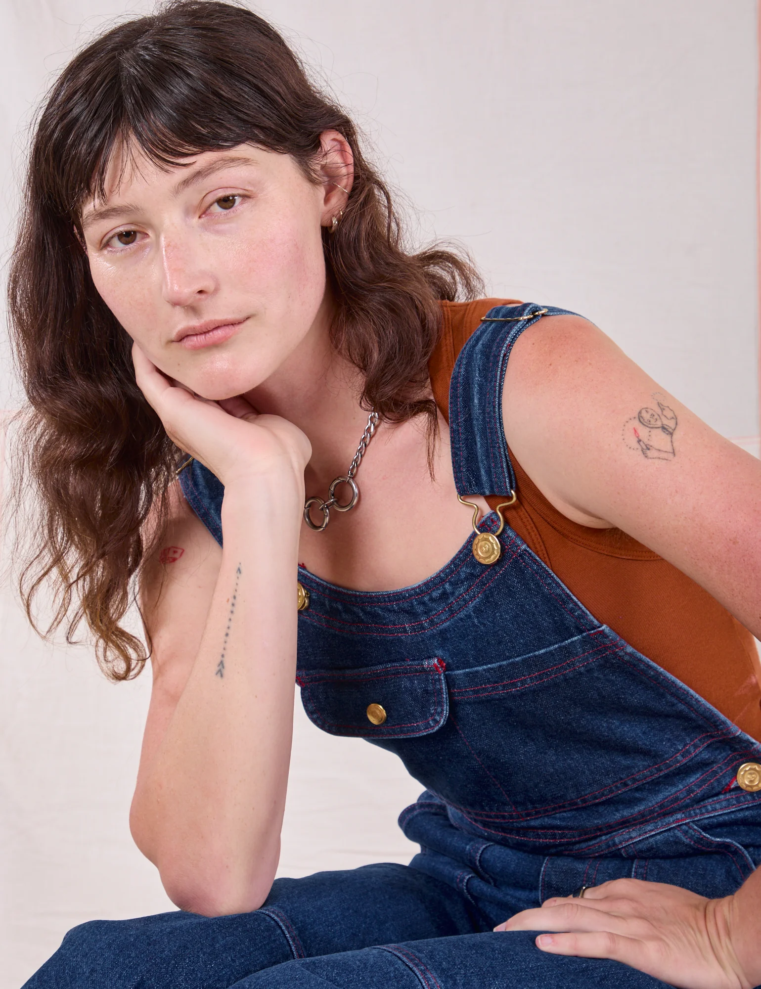 Carpenter Overalls - Dark Wash *FINAL SALE* - Image 20