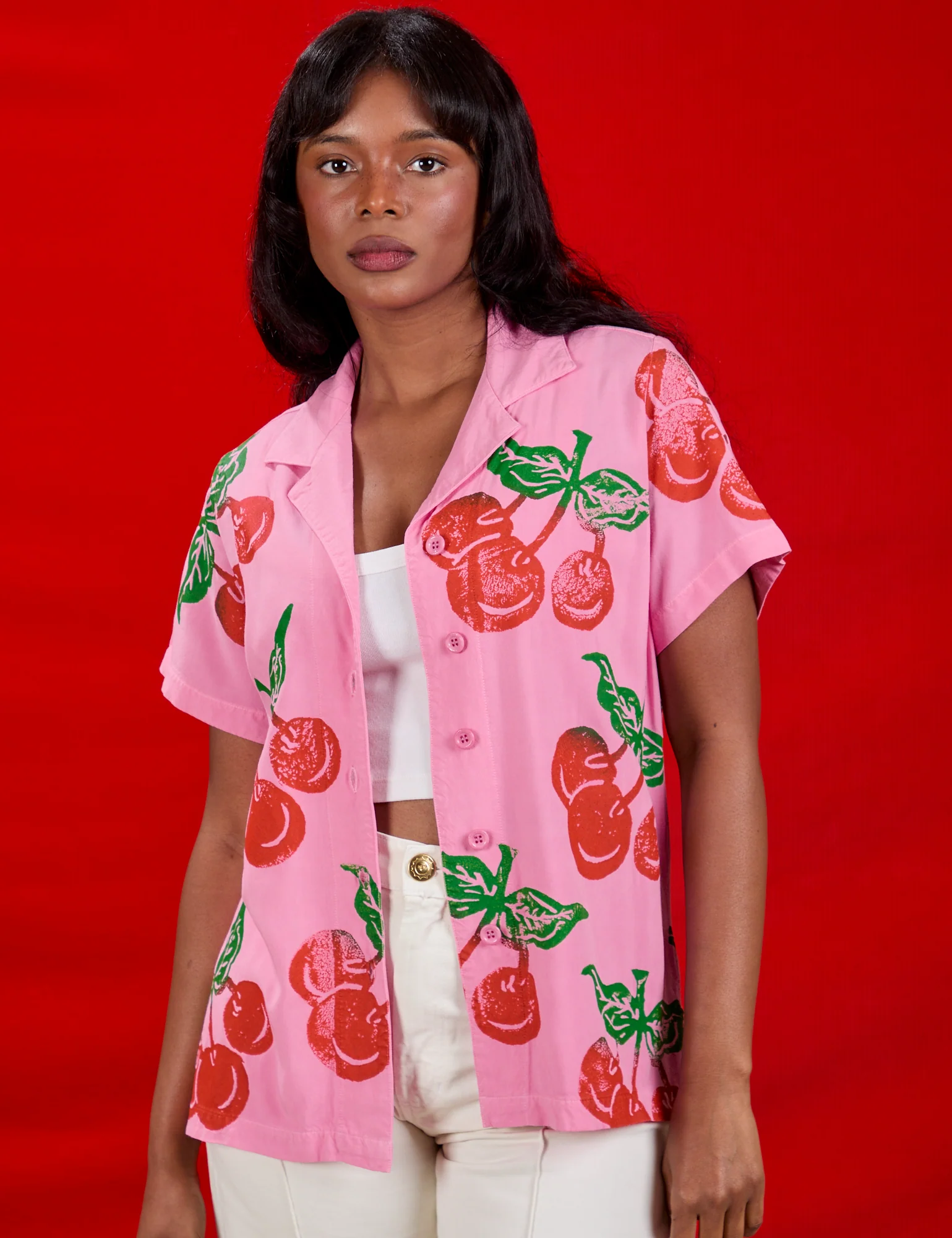 Cherry Pantry Button-Up *FINAL SALE* - Image 11