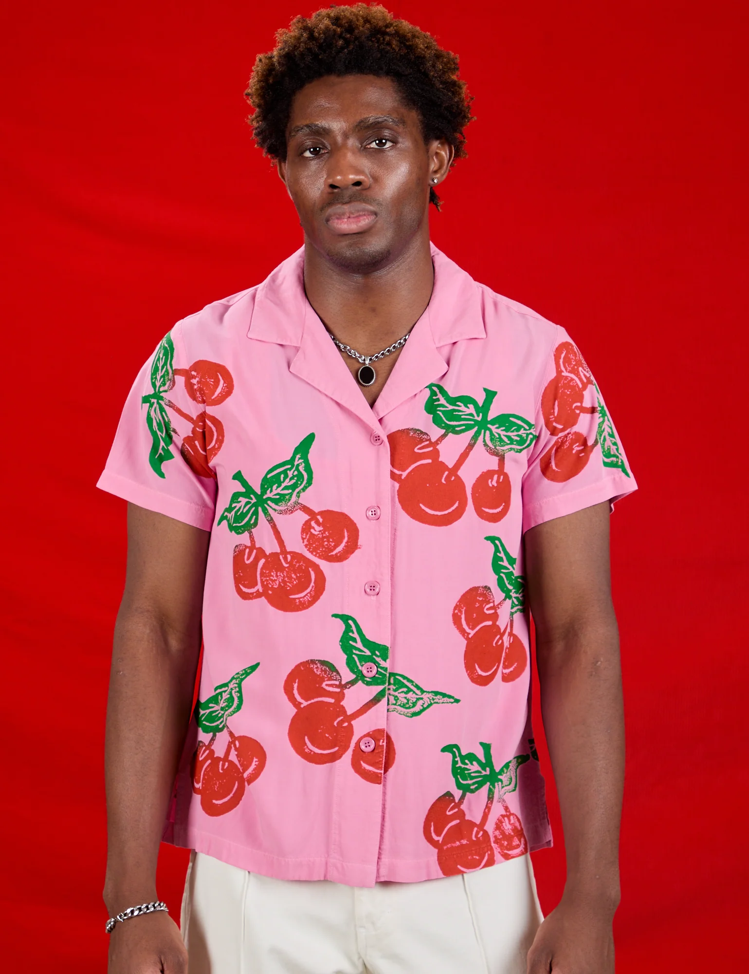 Cherry Pantry Button-Up *FINAL SALE* - Image 3