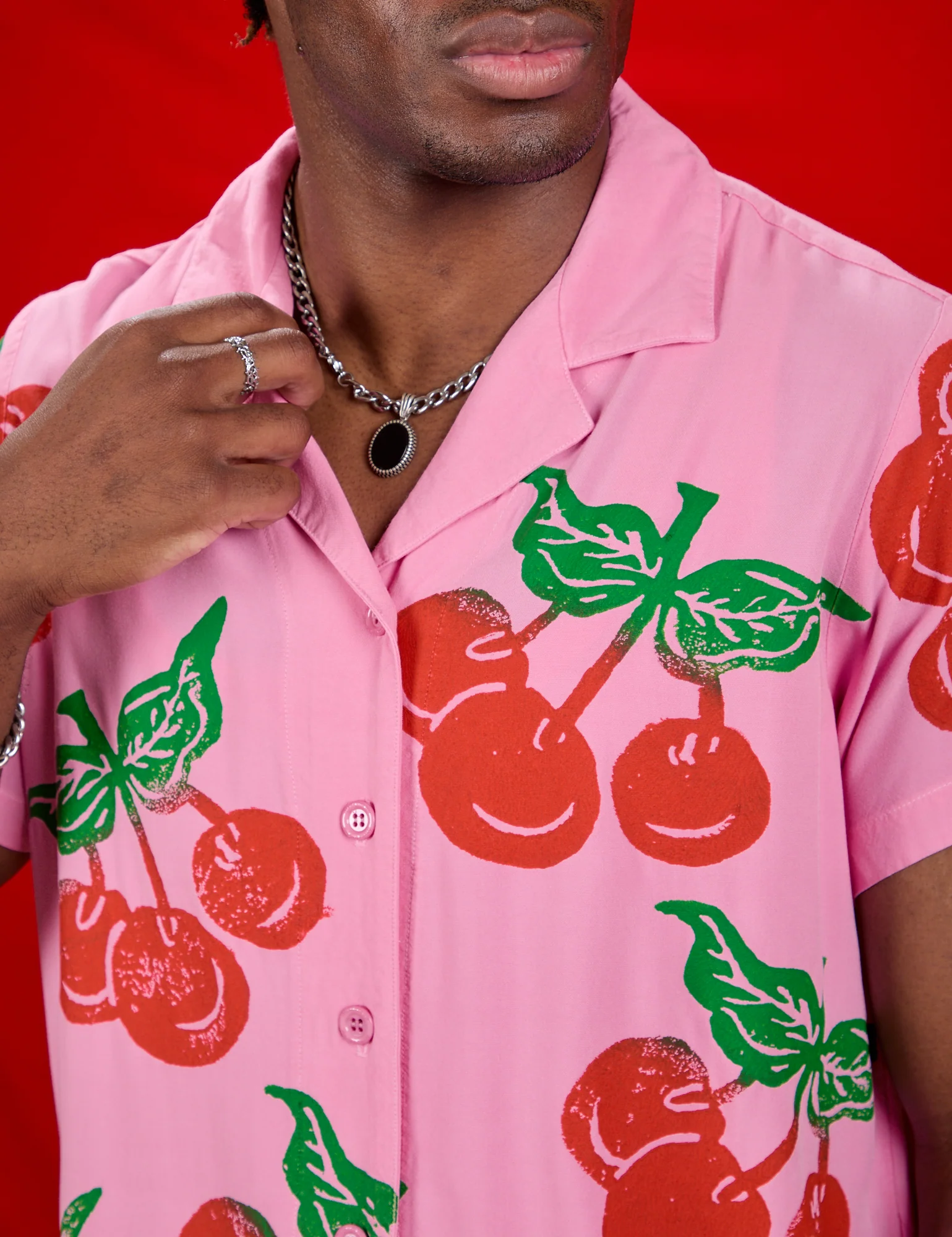 Cherry Pantry Button-Up *FINAL SALE* - Image 4