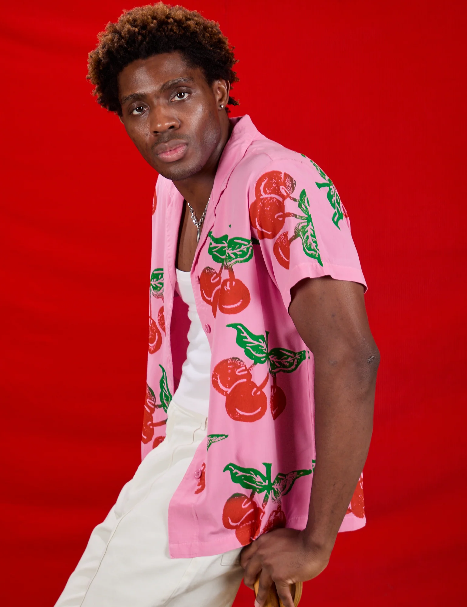 Cherry Pantry Button-Up *FINAL SALE* - Image 9