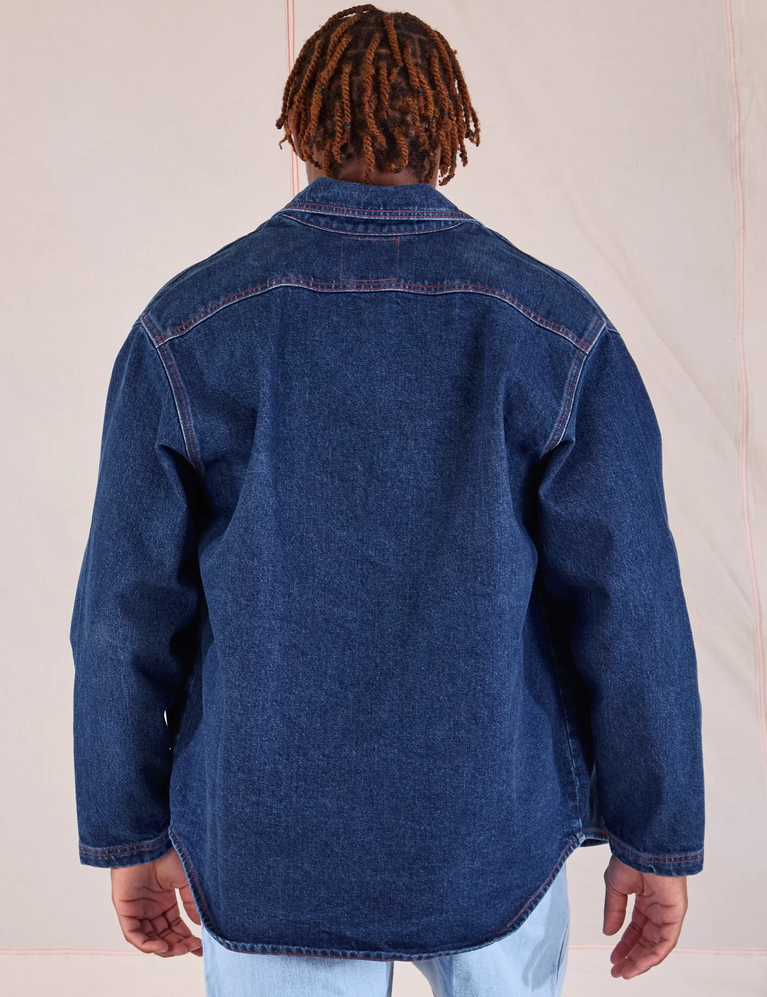 Denim Overshirt - Dark Wash - Image 30