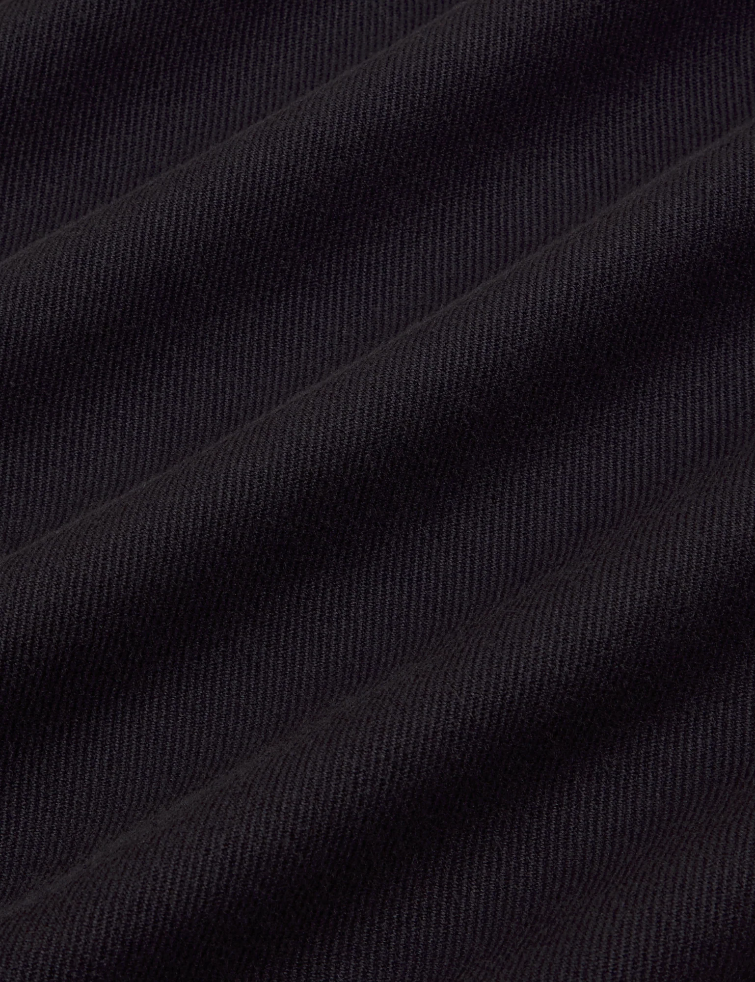 Flannel Overshirt - Basic Black *FINAL SALE* - Image 2