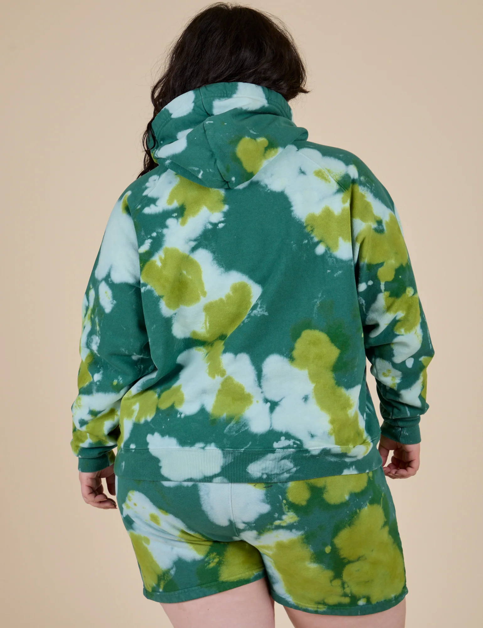 Heavyweight Oversized Hoodie - Green Magic Waters - Image 7