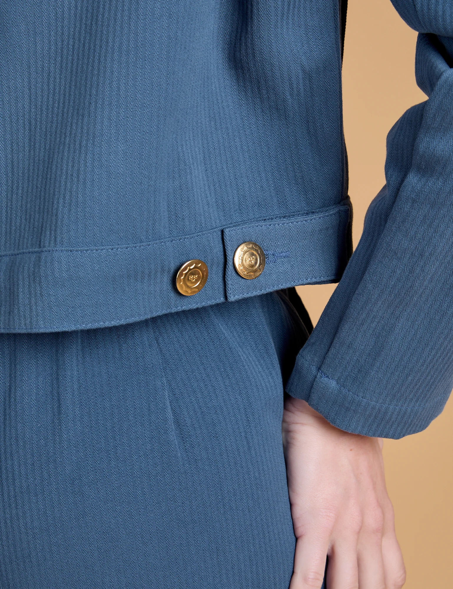 Heritage Mechanic Jacket - French Blue *FINAL SALE* - Image 8