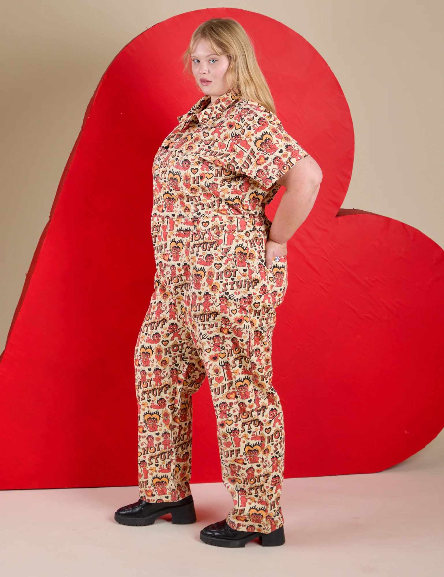 Hot Stuff Print Jumpsuit - Image 14