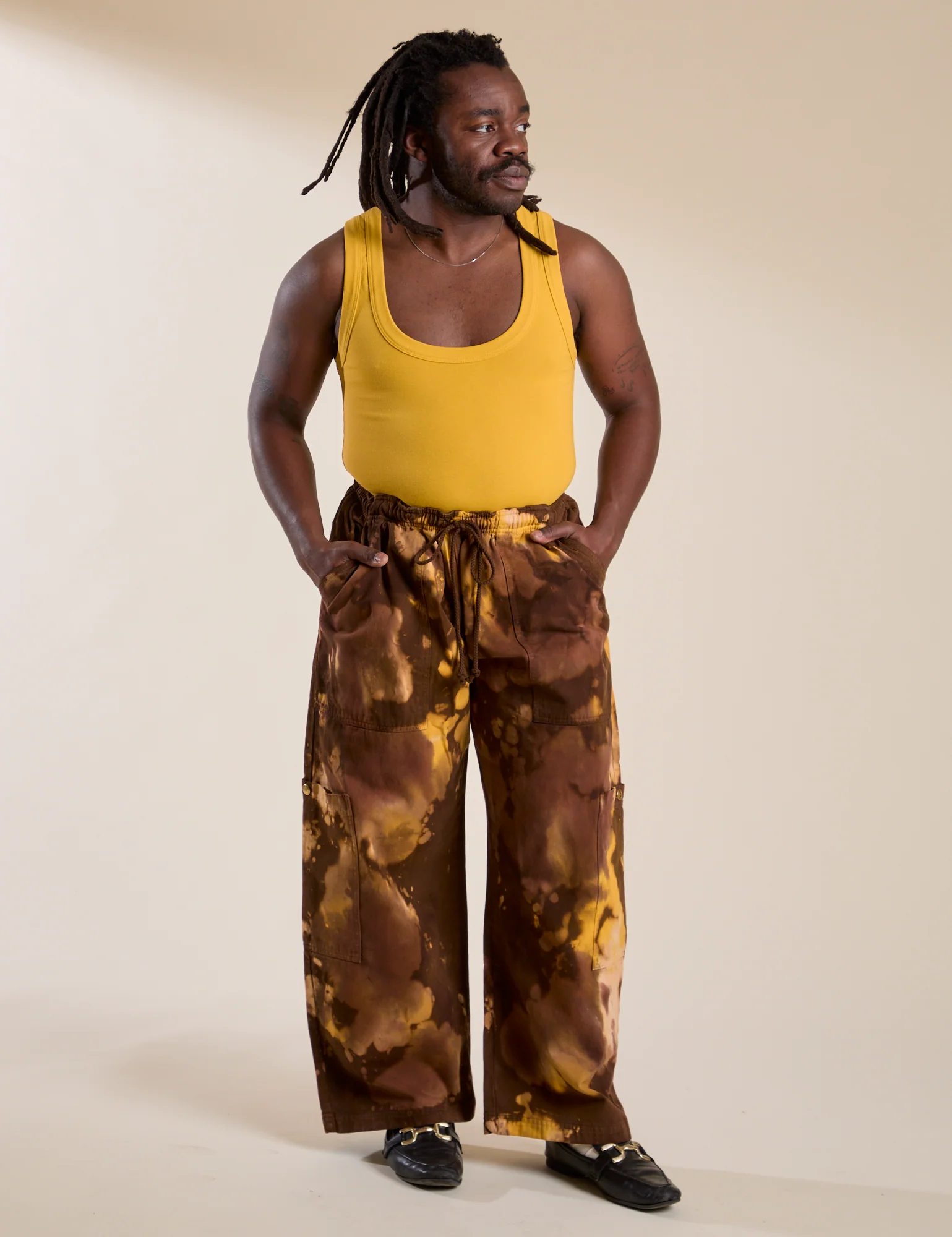 Magic Waters Drop Pocket Pants - Honey Brown - Image 26