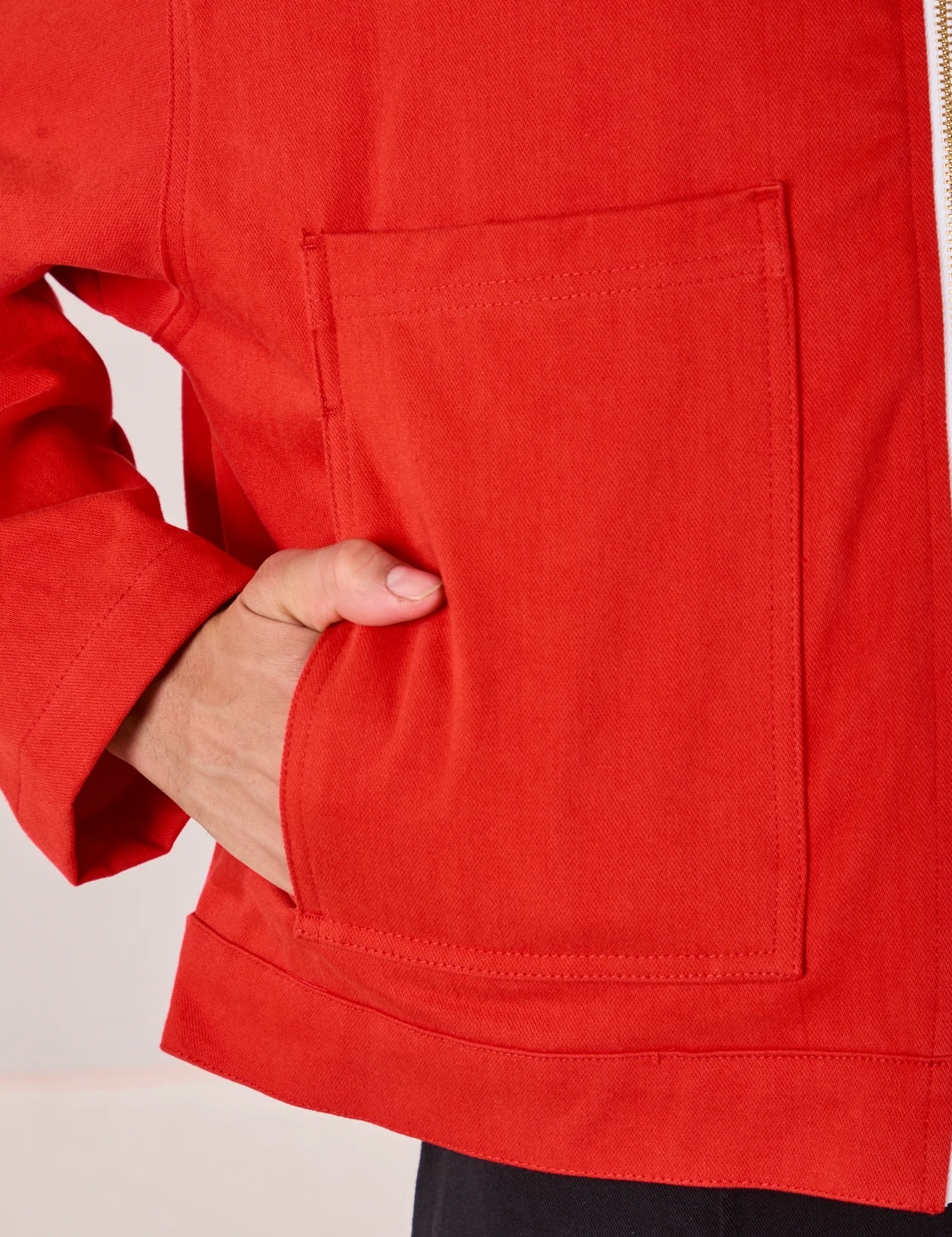 Mechanic Jacket - Mustang Red *FINAL SALE* - Image 18