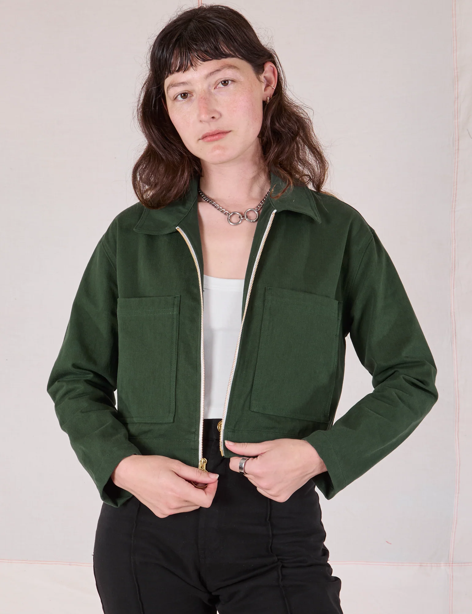 Mechanic Jacket - Swamp Green *FINAL SALE* - Image 14