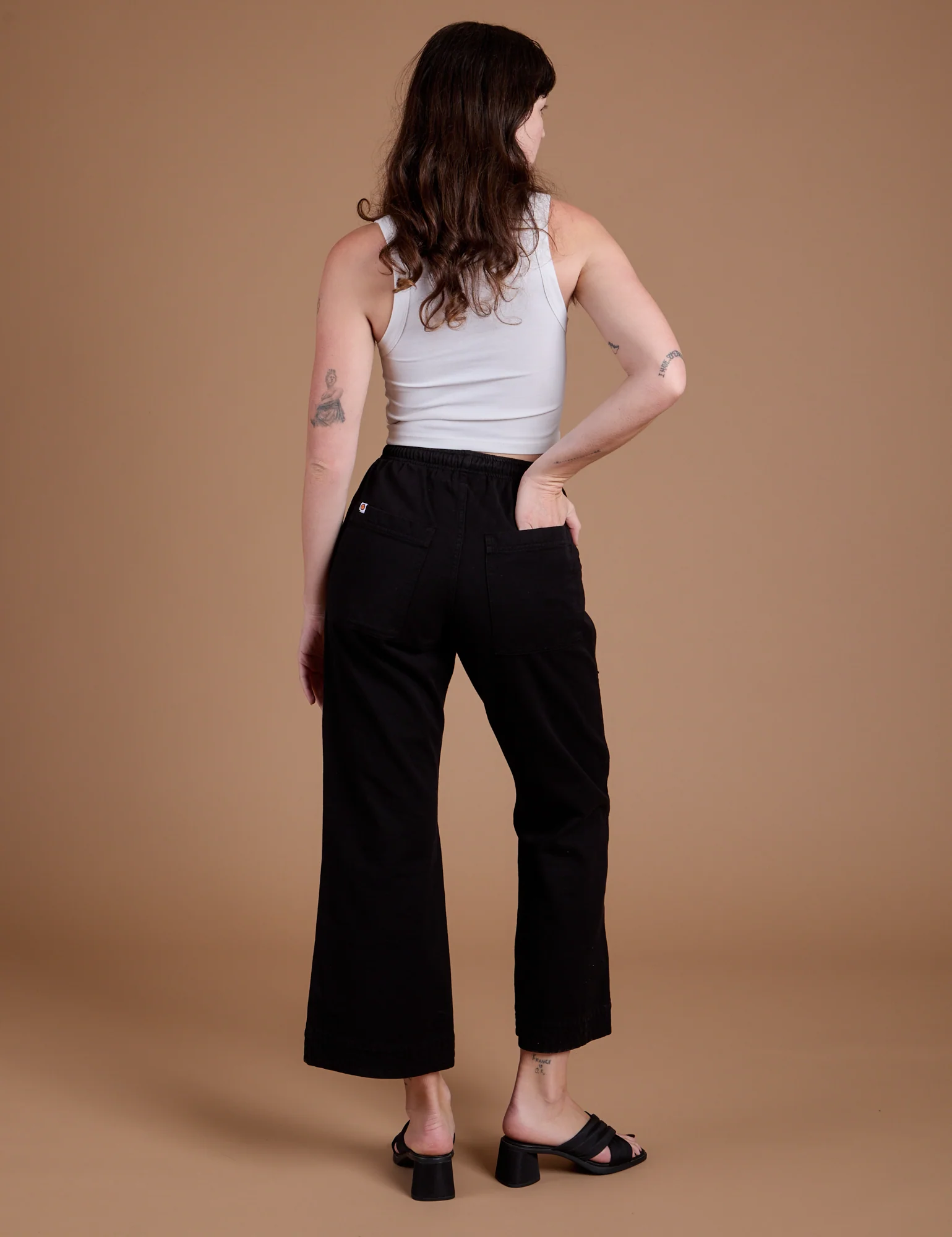 Organic Action Pants - Basic Black - Image 8