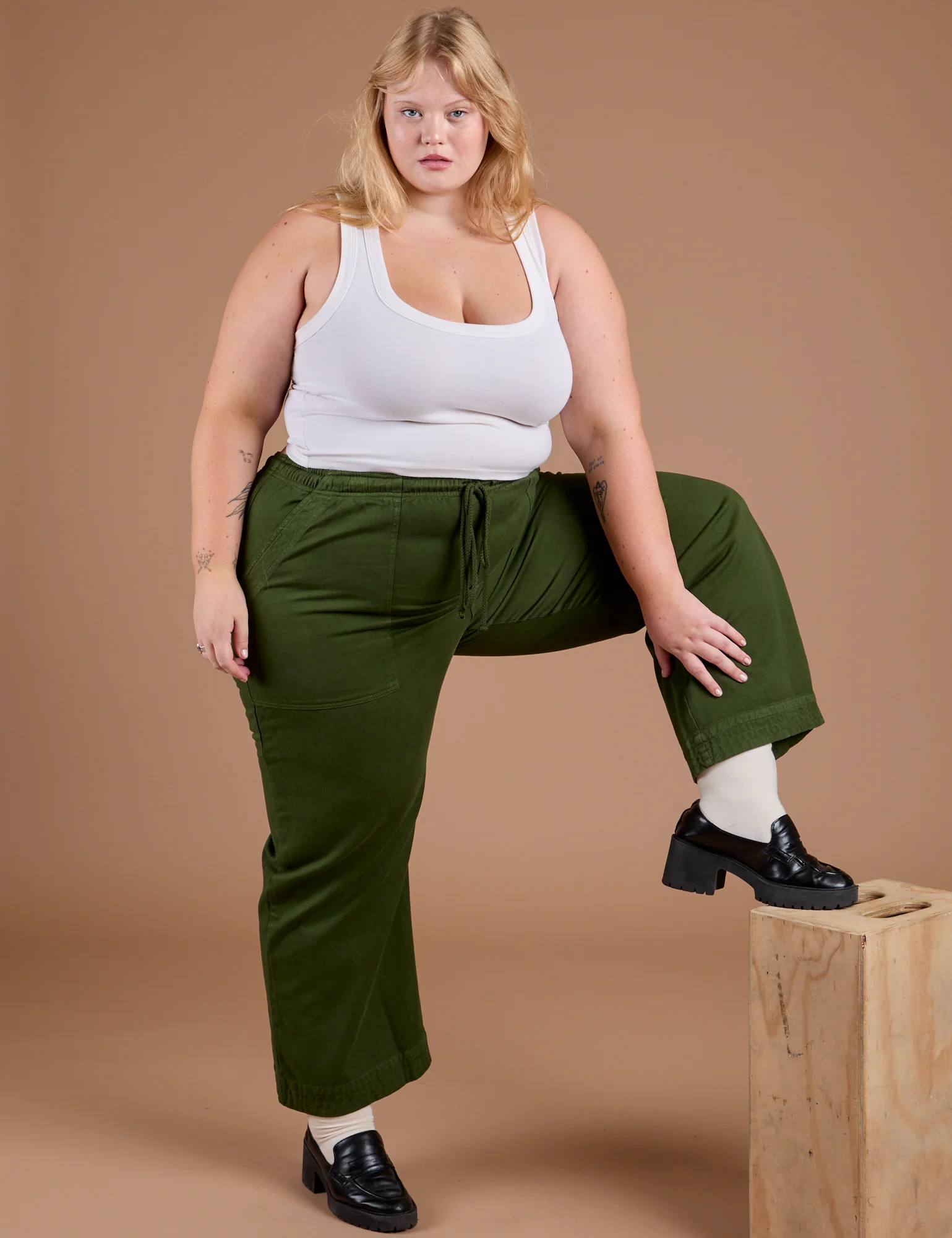 Organic Action Pants - Evergreen - Image 9