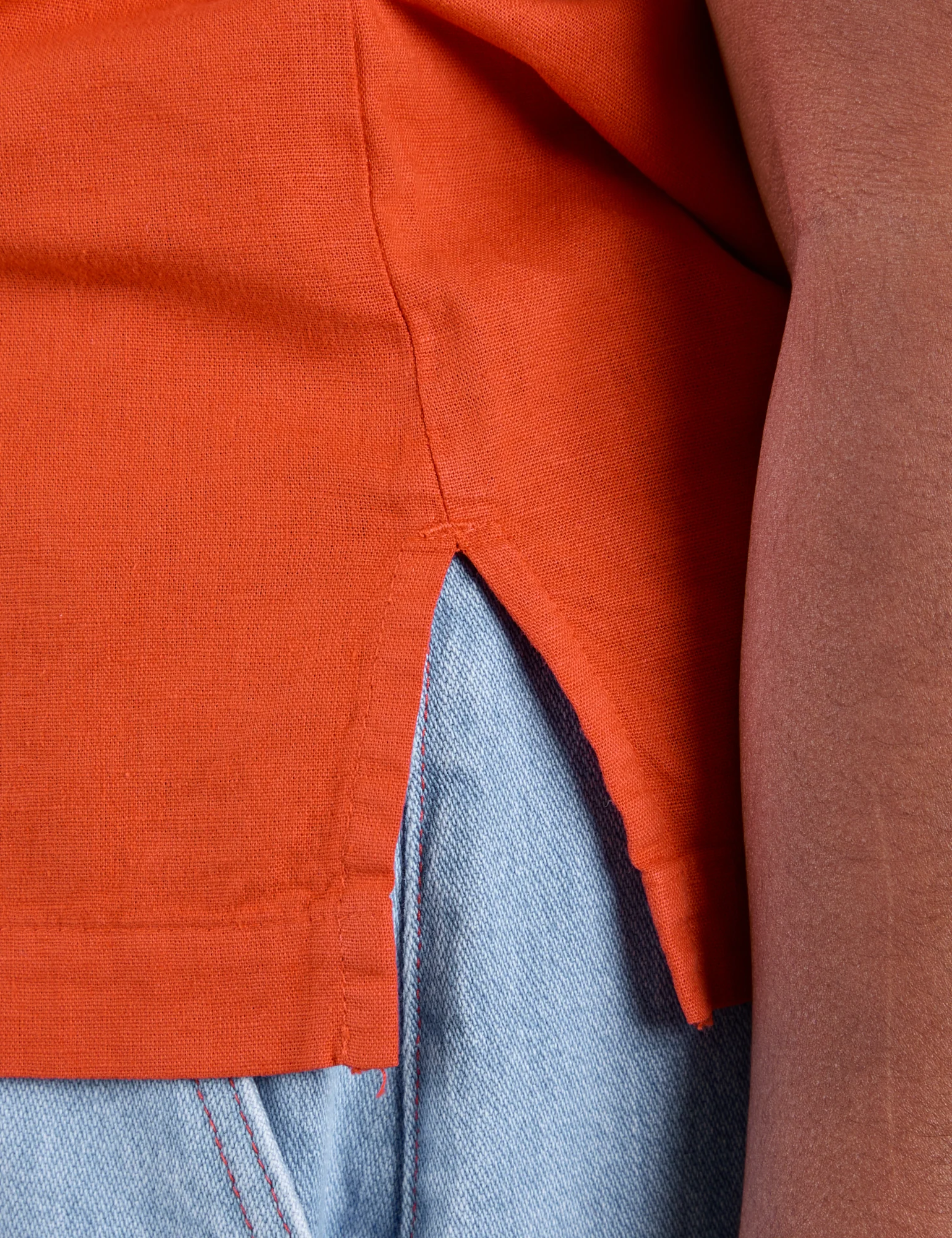 Pantry Button-Up - Chili Red - Image 7