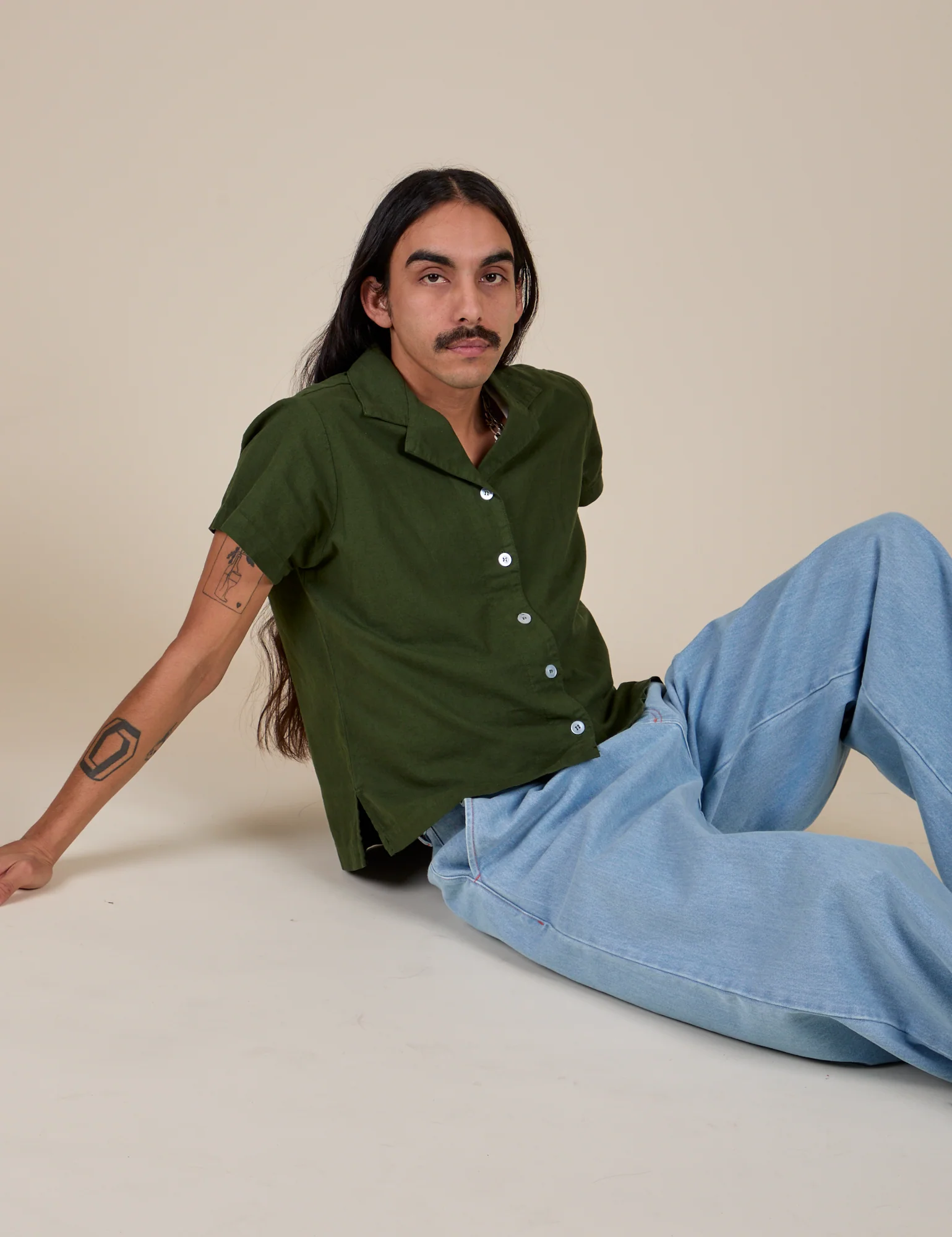 Pantry Button-Up - Evergreen - Image 18