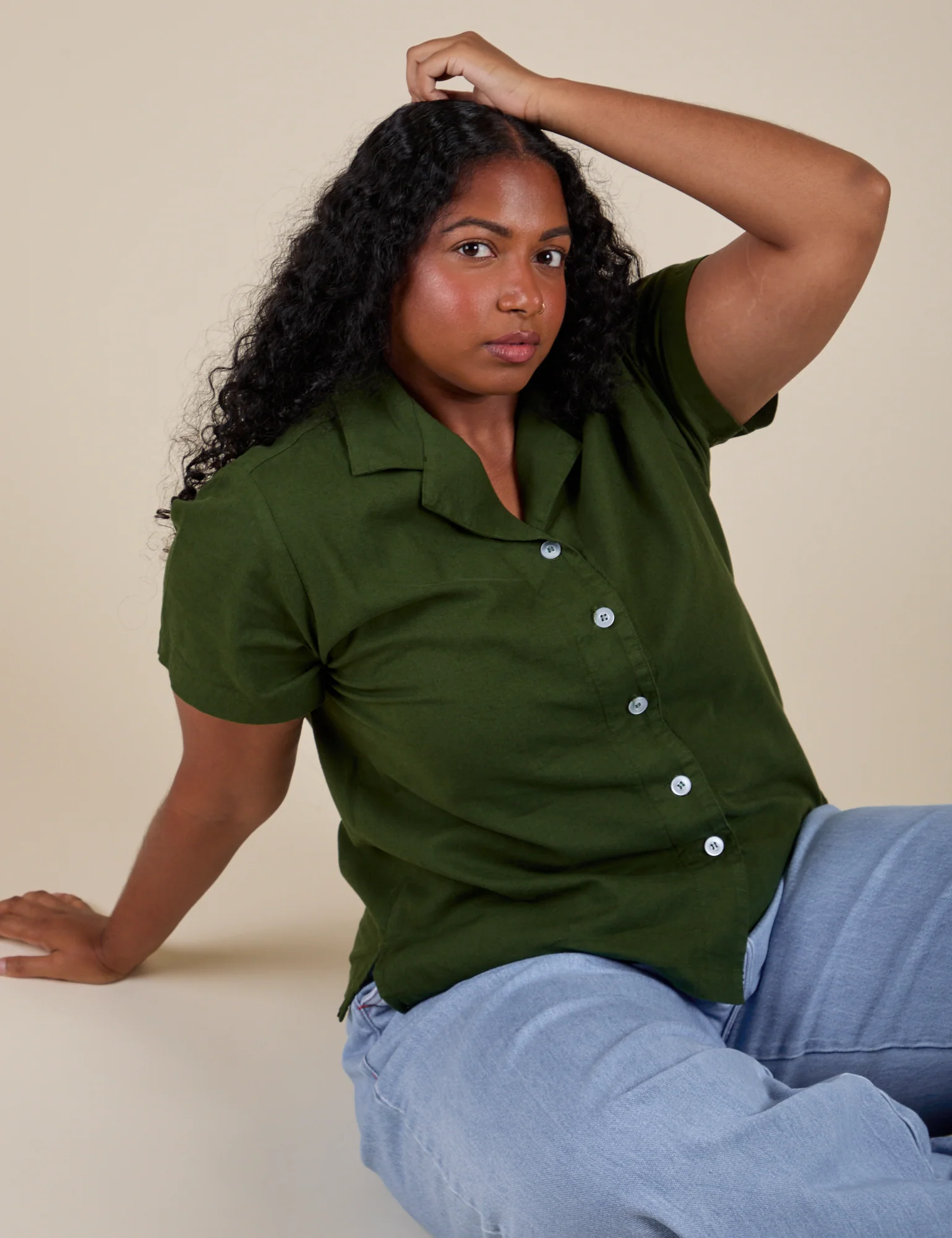 Pantry Button-Up - Evergreen - Image 26