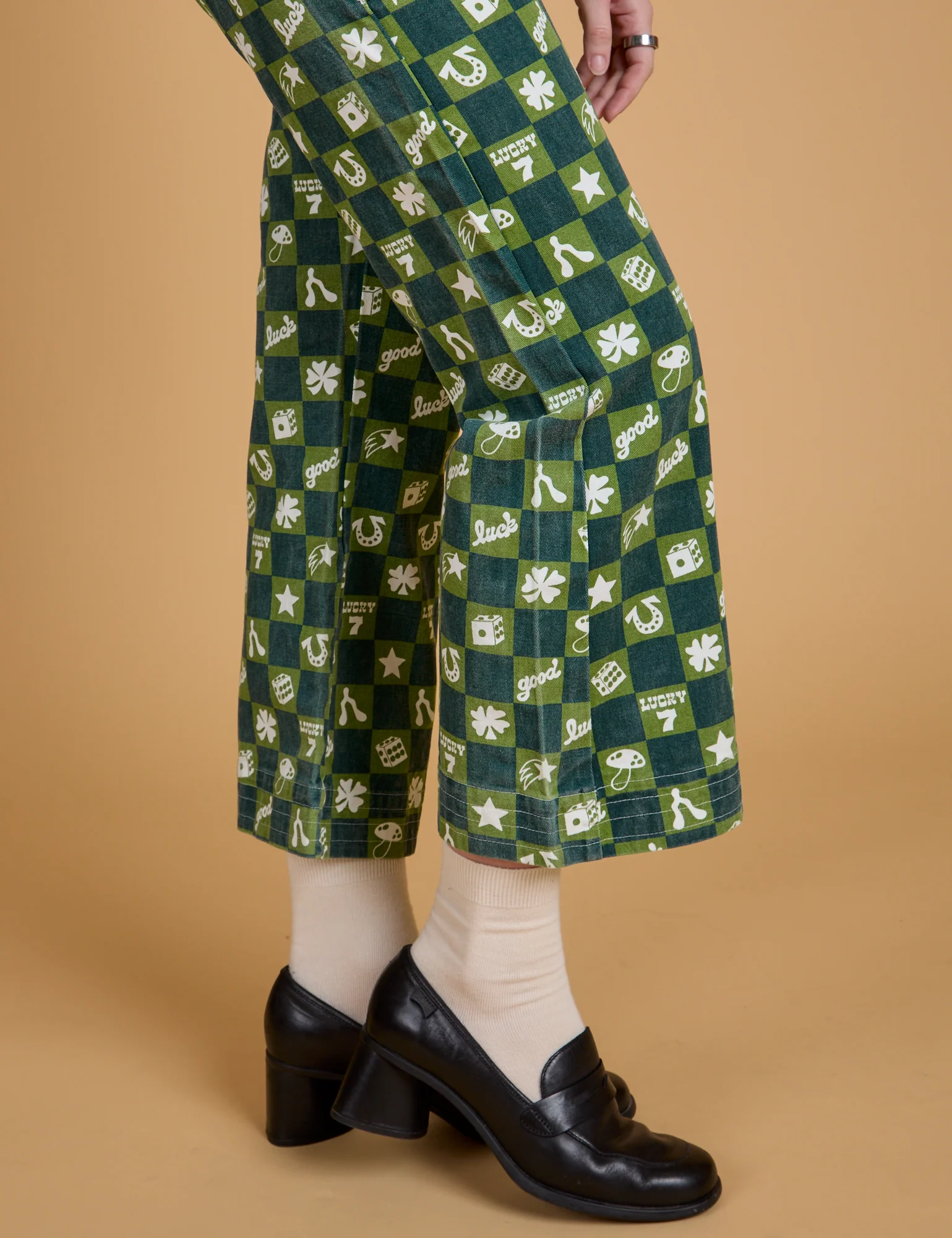 Printed Action Pants - Lucky (Green) *FINAL SALE* - Image 13