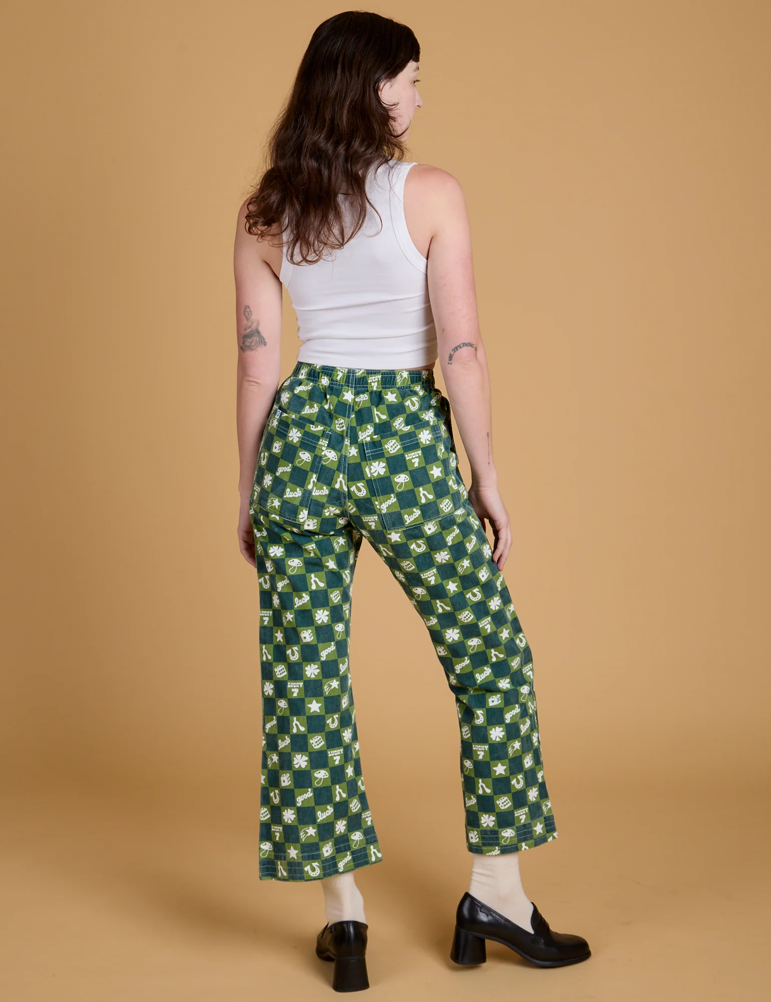 Printed Action Pants - Lucky (Green) *FINAL SALE* - Image 14