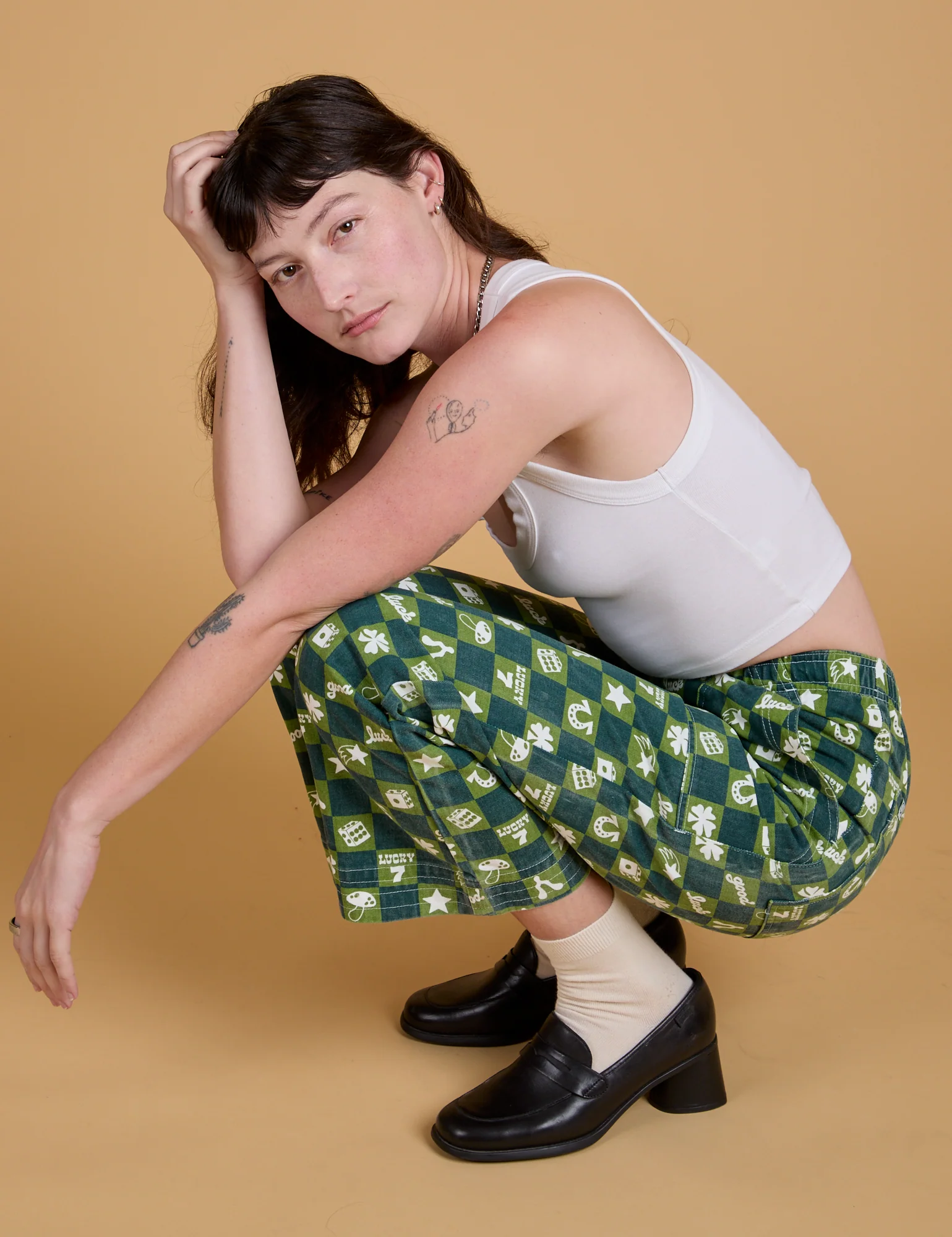 Printed Action Pants - Lucky (Green) *FINAL SALE* - Image 16