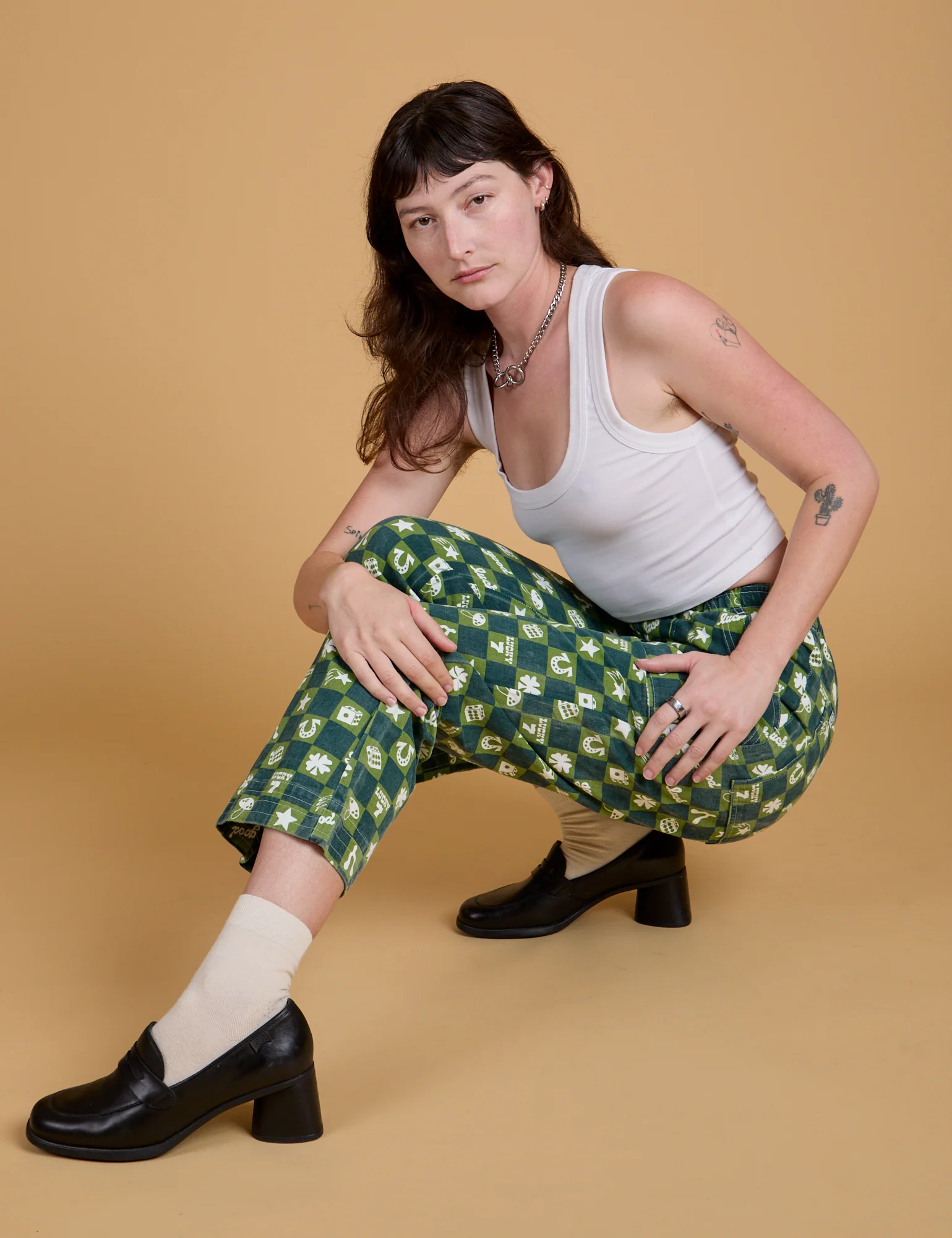 Printed Action Pants - Lucky (Green) *FINAL SALE* - Image 17