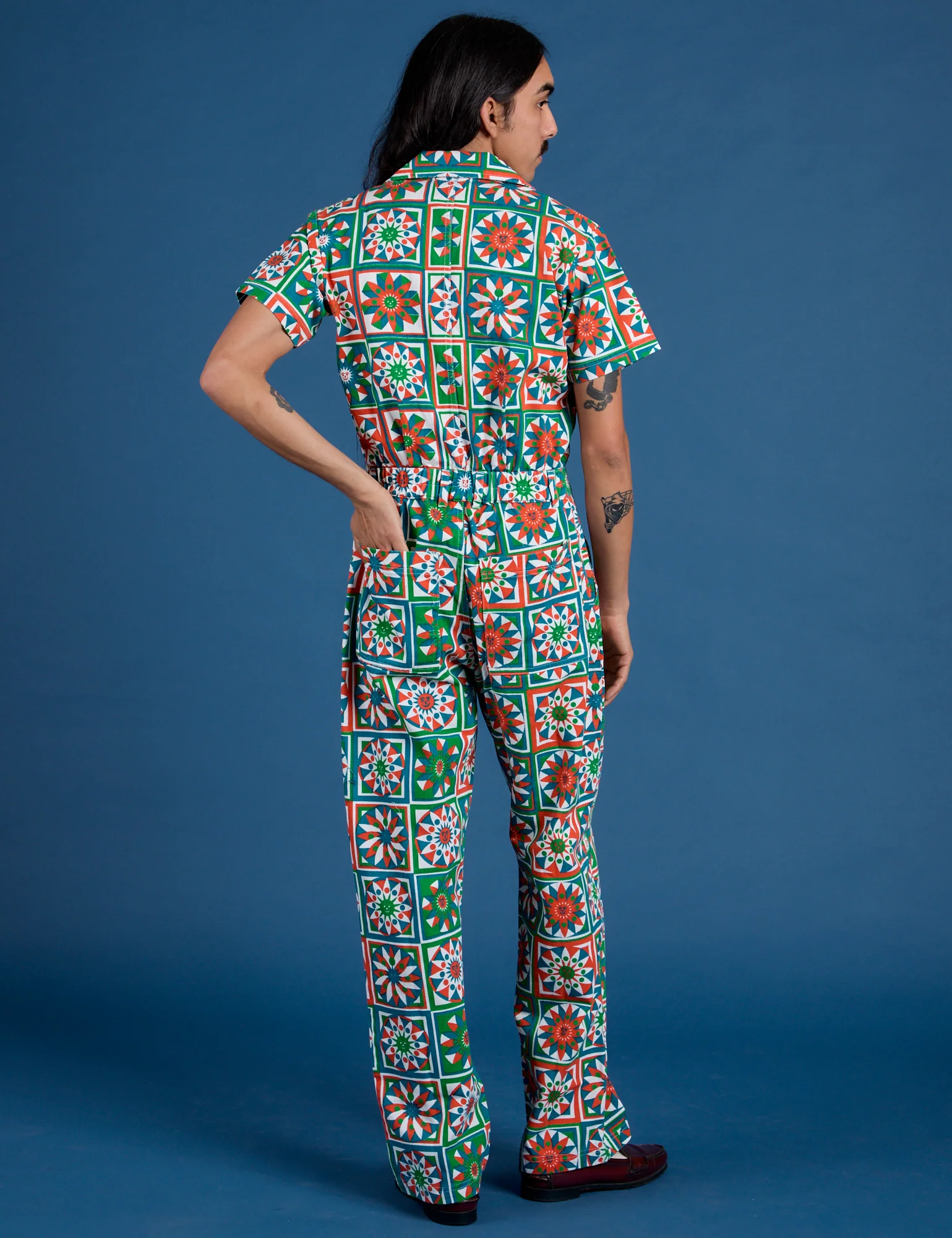 Quilt Print Jumpsuit *FINAL SALE* - Image 13