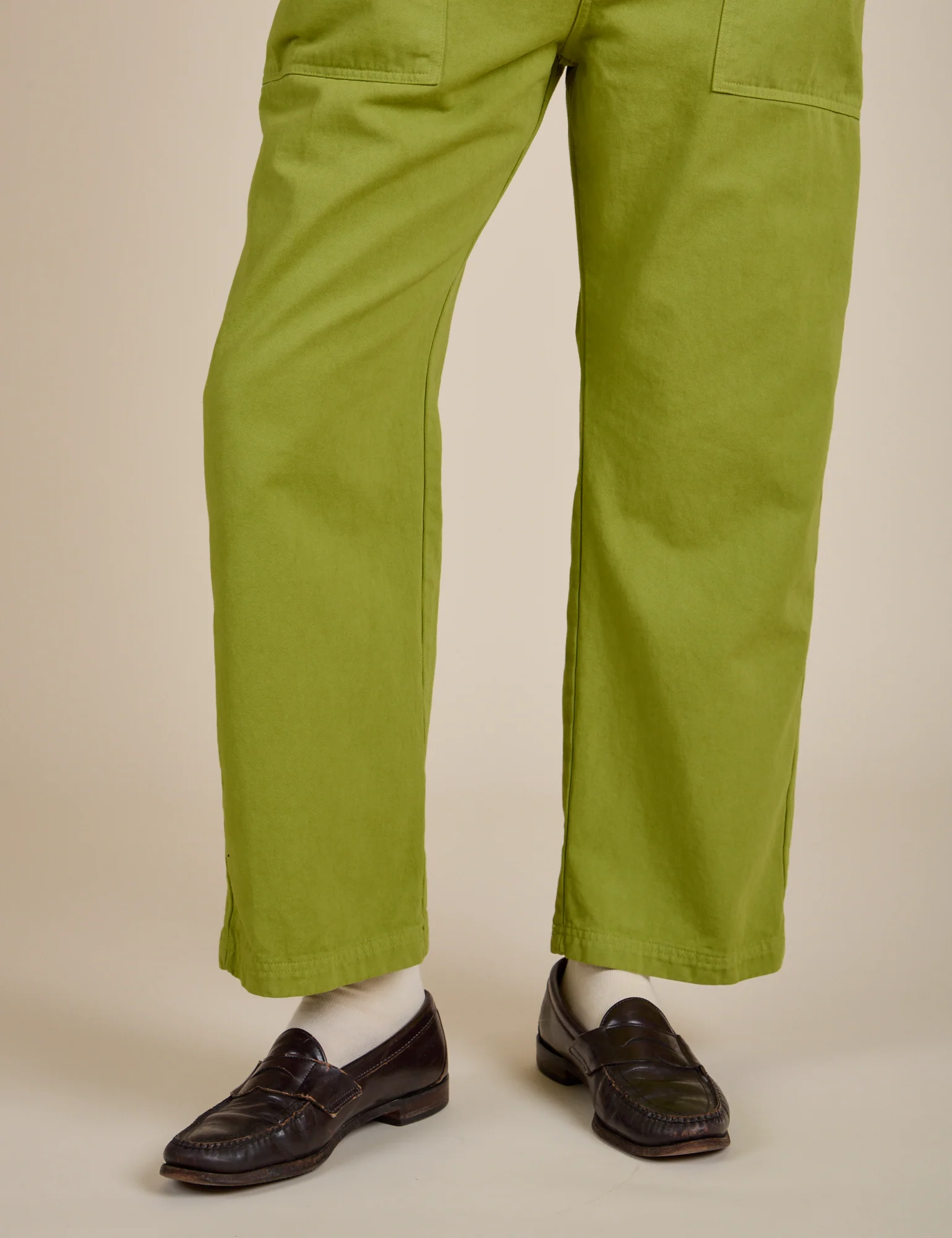 Short Sleeve Jumpsuit - Gross Green - Image 18