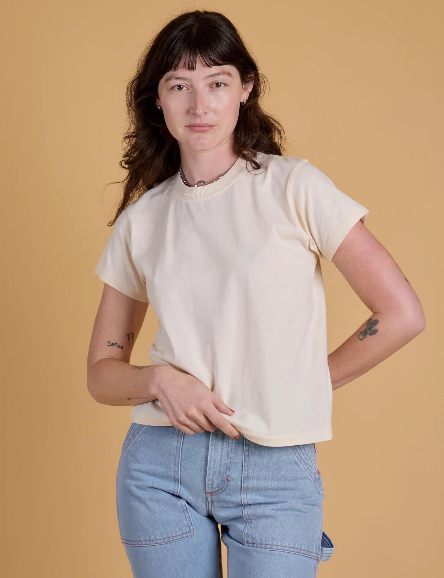 The Organic Vintage Tee - Vintage Off White - Image 22