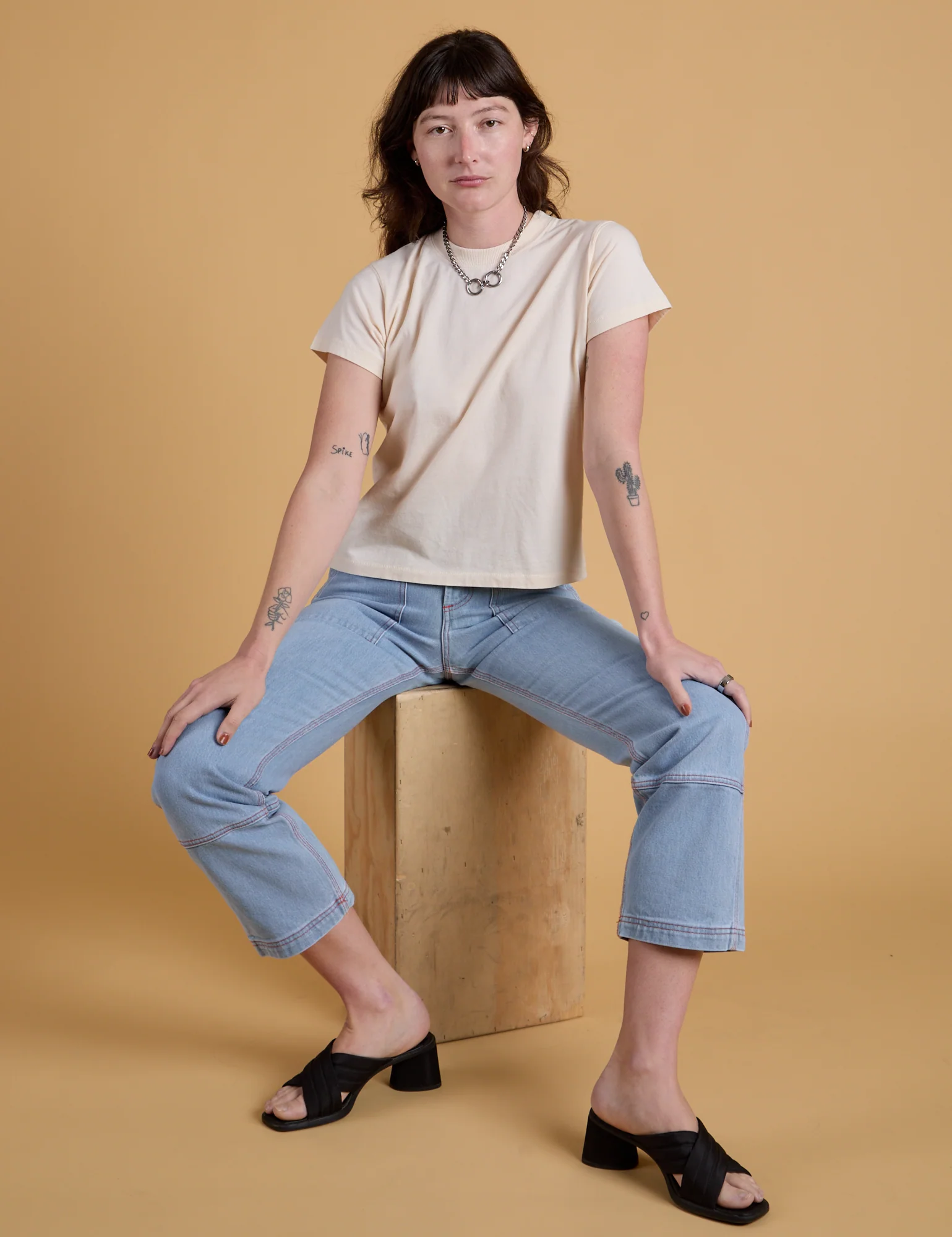 The Organic Vintage Tee - Vintage Off White - Image 27