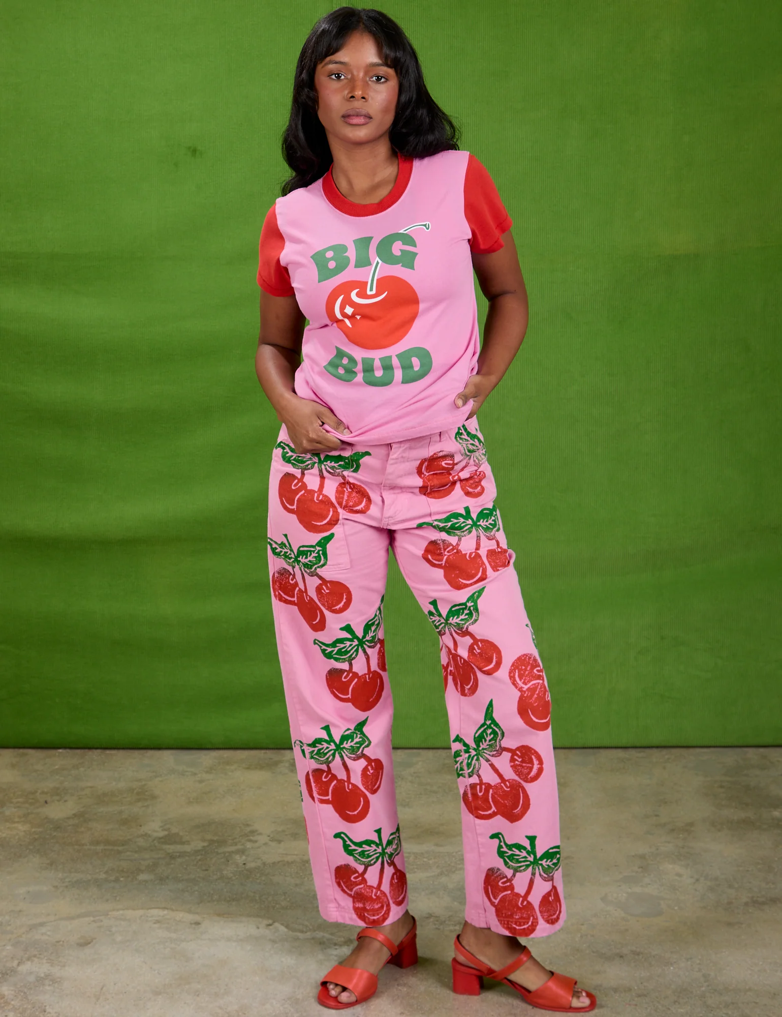 Vintage Tee - Big Red Cherry *FINAL SALE* - Image 8