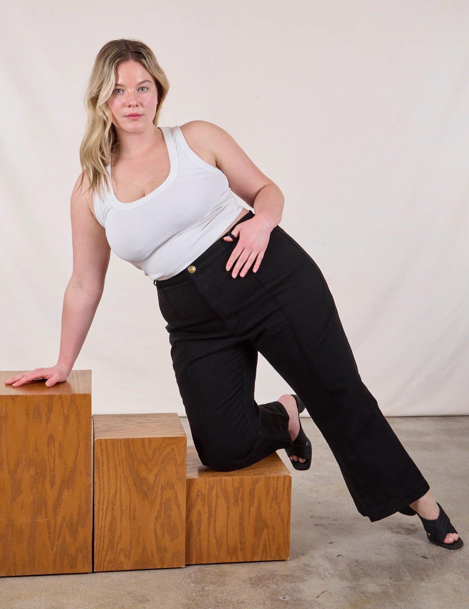 Western Pants - Basic Black - Image 20