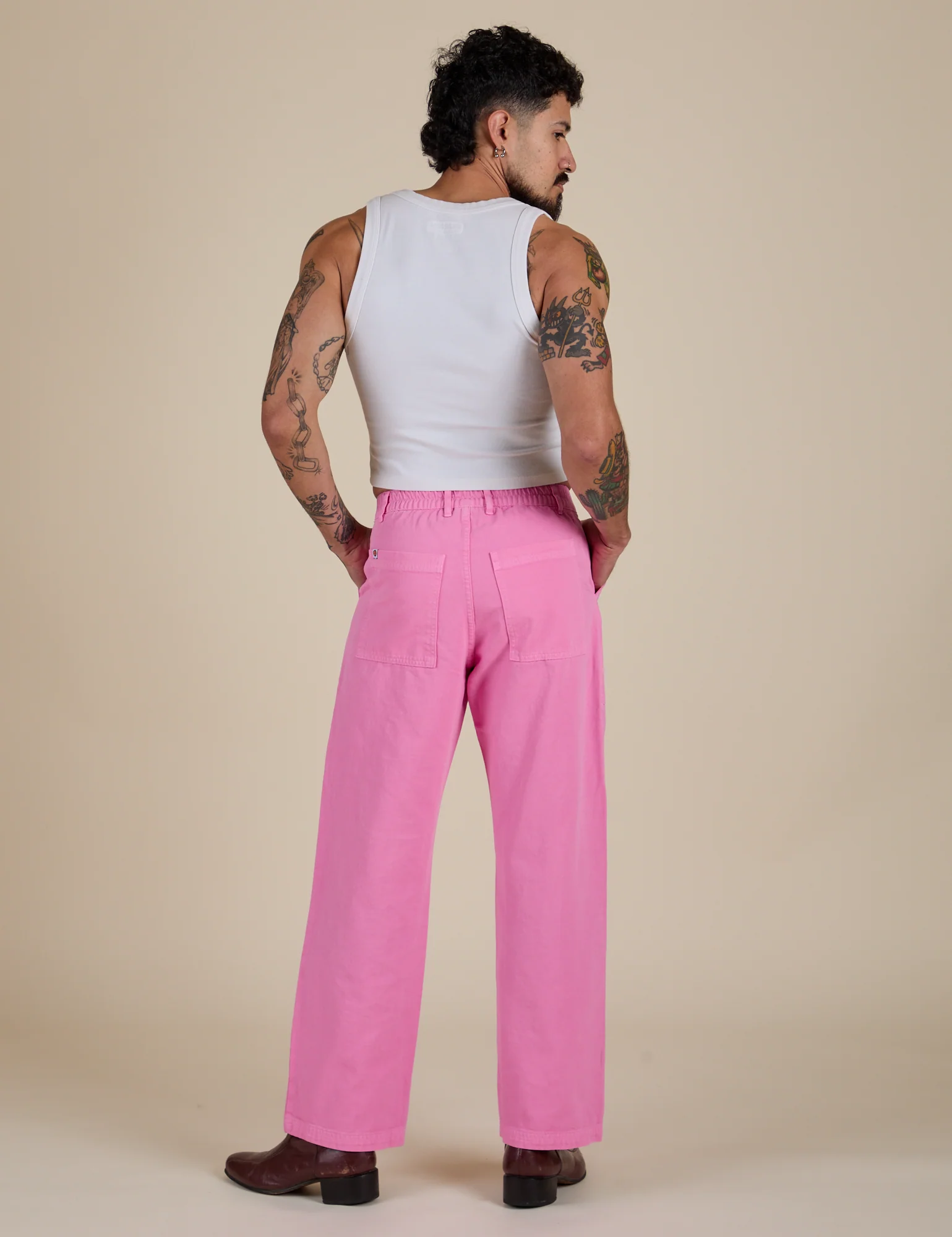 Work Pants - Bubblegum Pink - Image 19