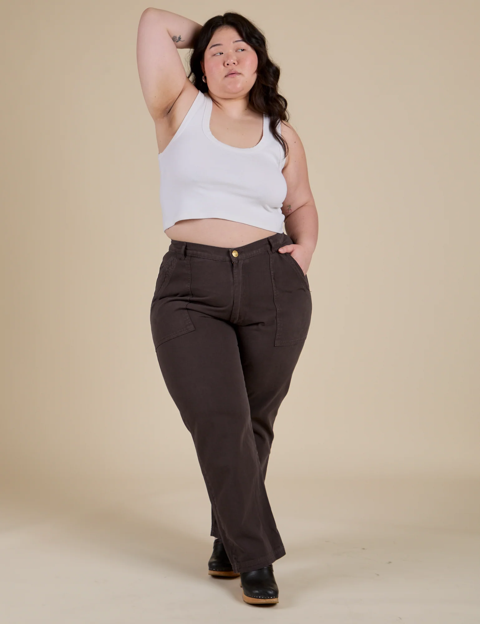 Work Pants - Espresso Brown - Image 3