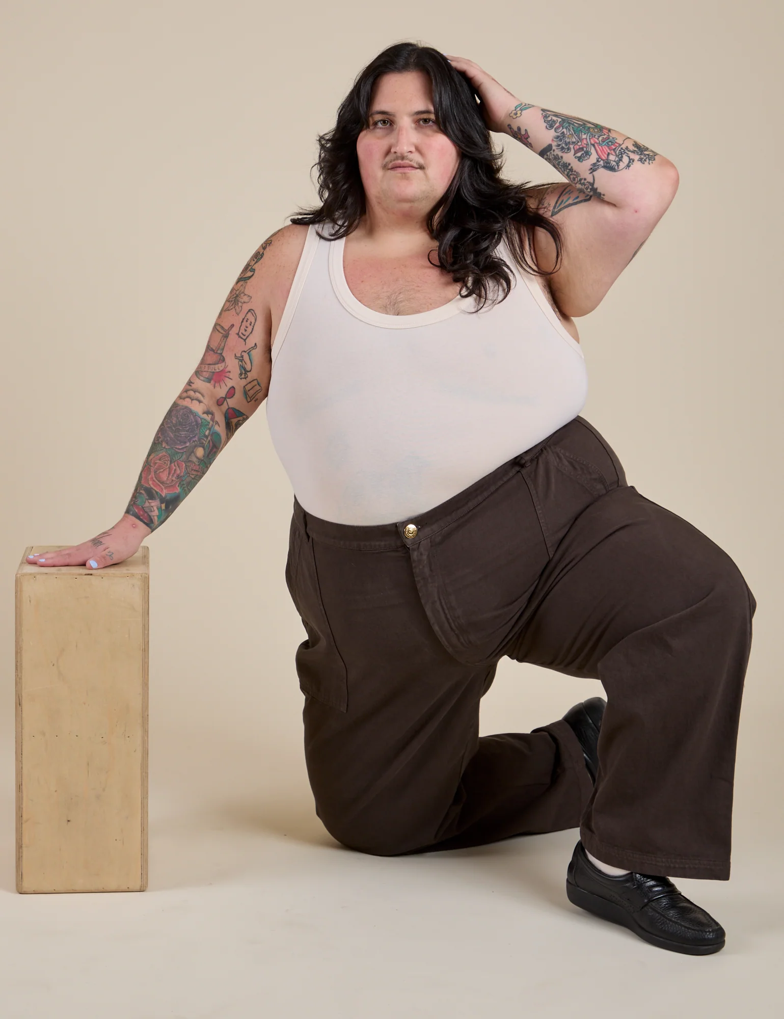 Work Pants - Espresso Brown - Image 31