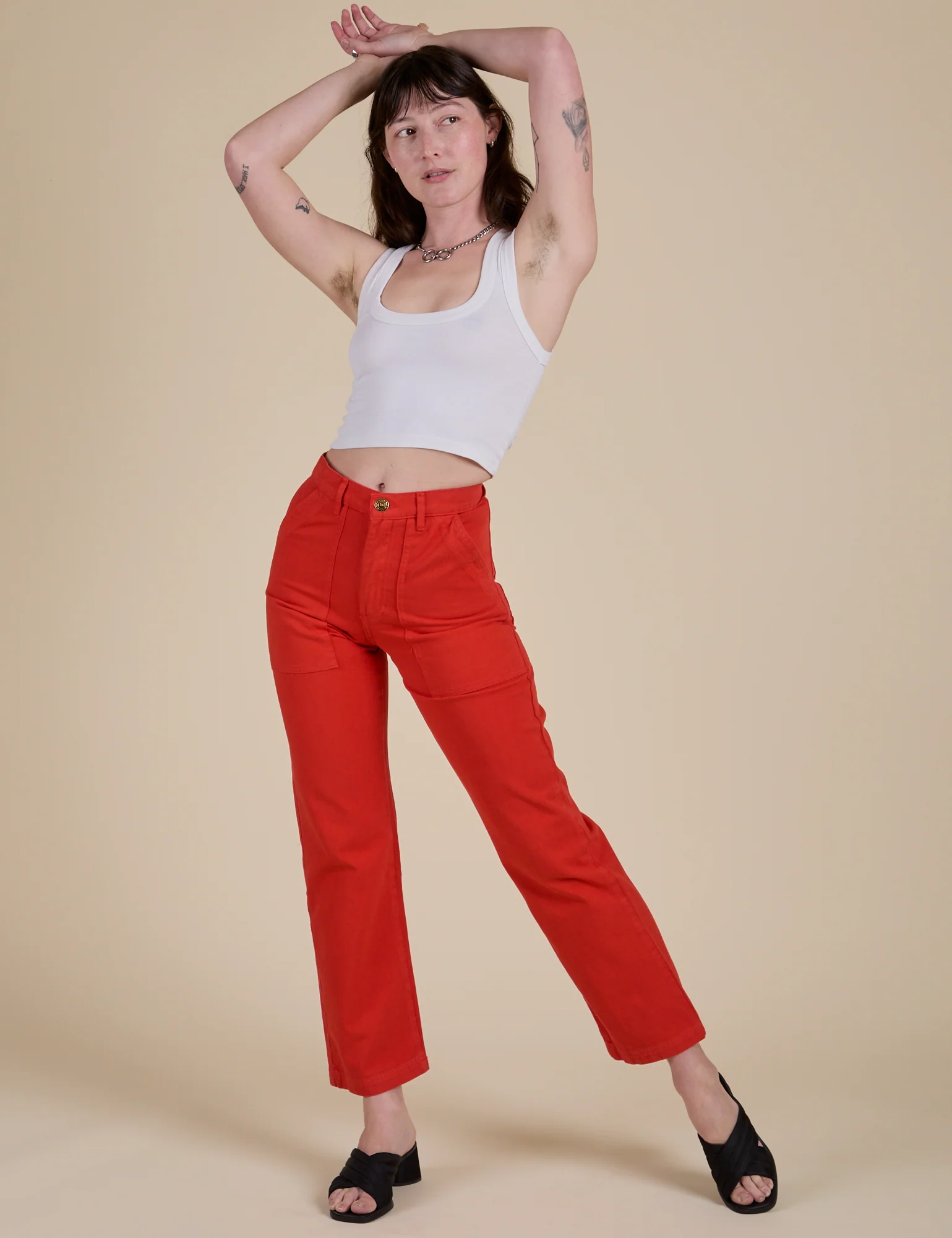 Work Pants - Mustang Red - Image 9