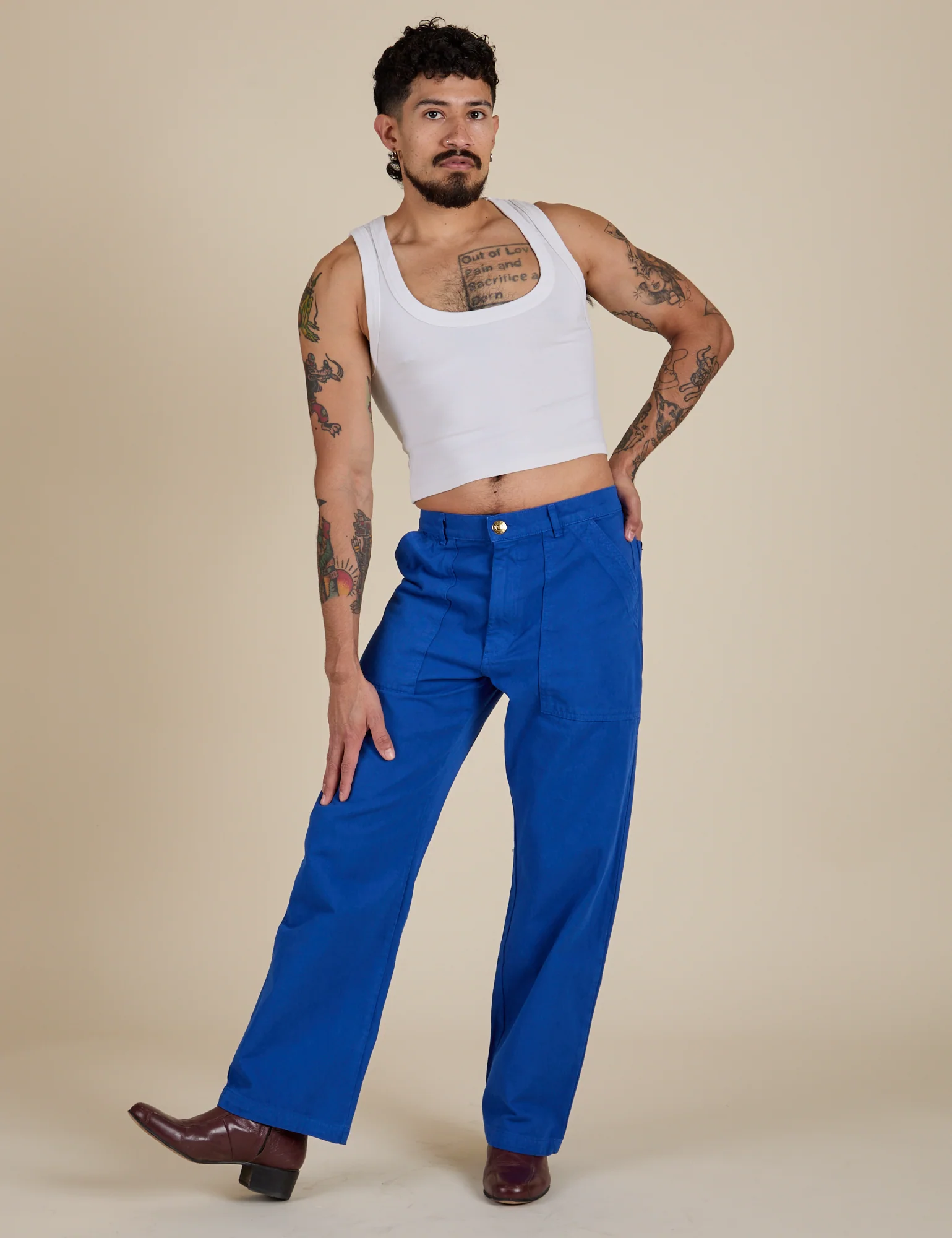 Work Pants - Royal Blue - Image 17