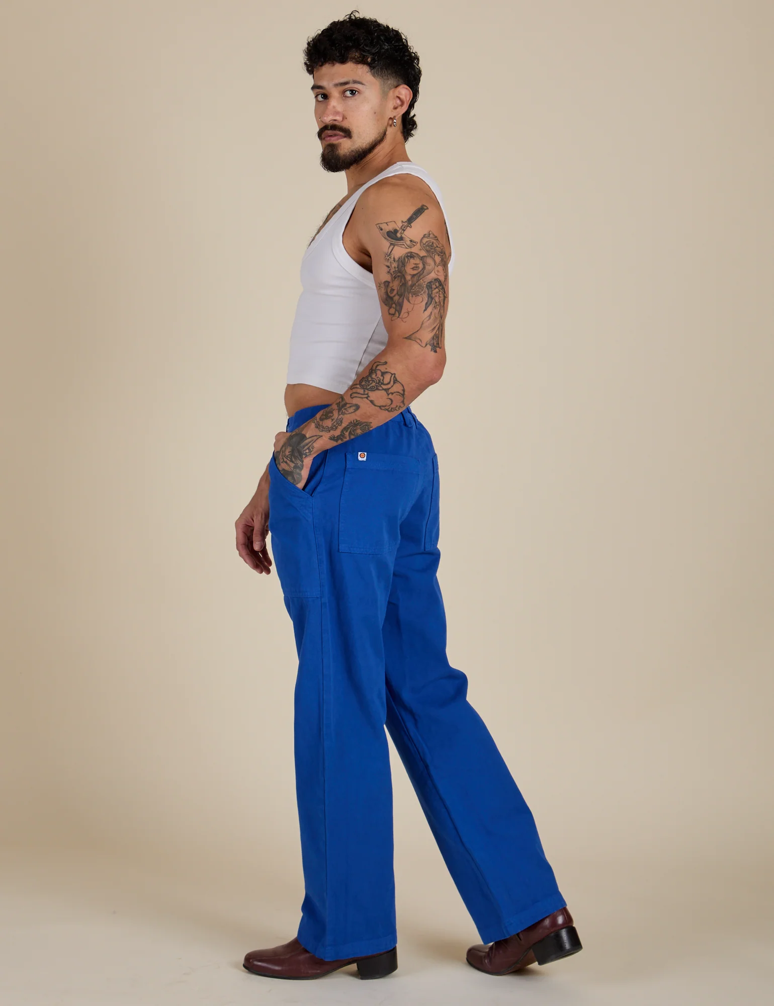Work Pants - Royal Blue - Image 18